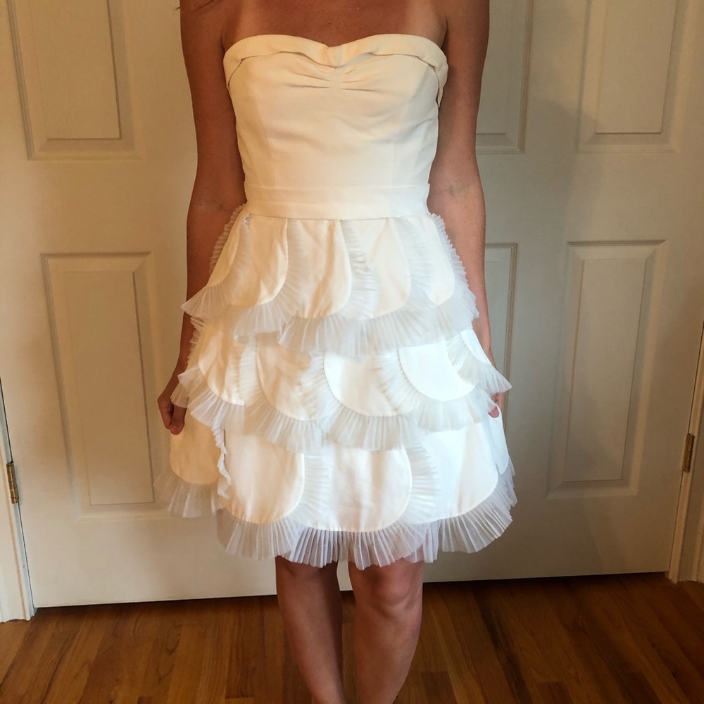 BCBG Cupcake layered dress